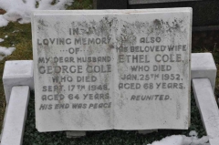 Cole - George, Ethel