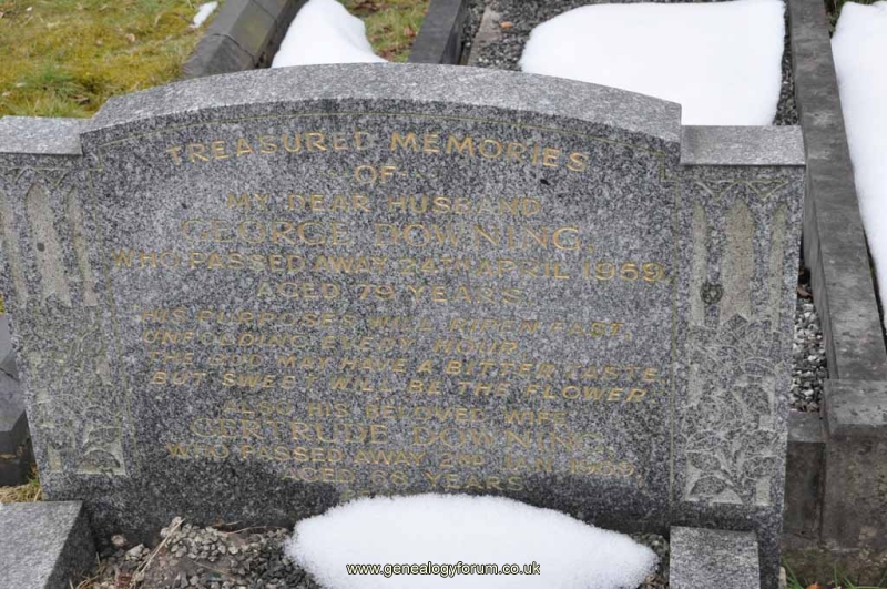 Downing - George, Gertrude