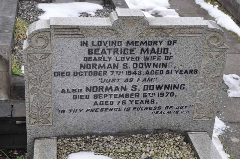 Downing - Norman S, Beatrice