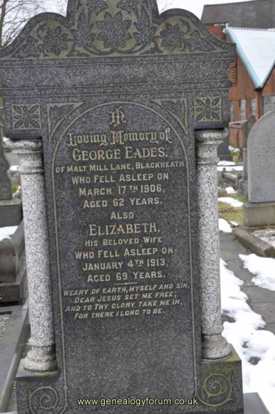 Eades - George, Elizabeth