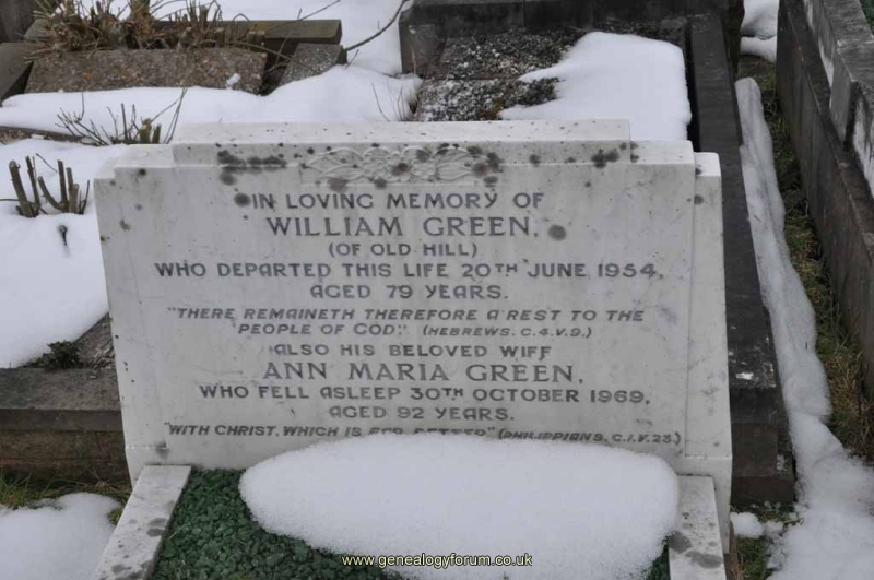 Green - William, Ann Maria