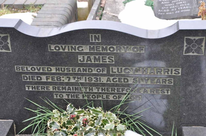 Harris - James (husband of Lucy)