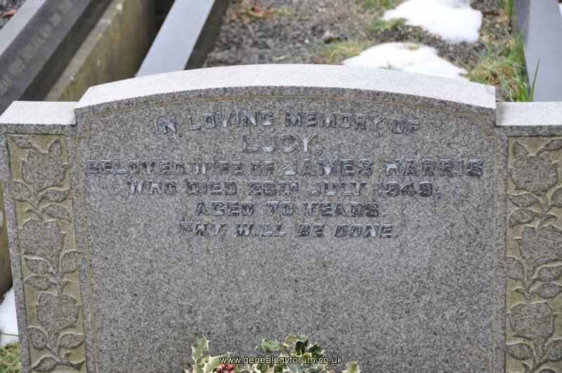 Harris - Lucy (wife of James)