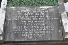 Harris - Wilfred, Rose Evelyn
