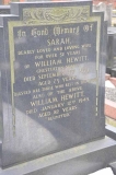 Hewitt - William, Sarah