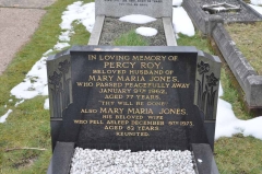 Jones - Percy Roy, Mary Maria