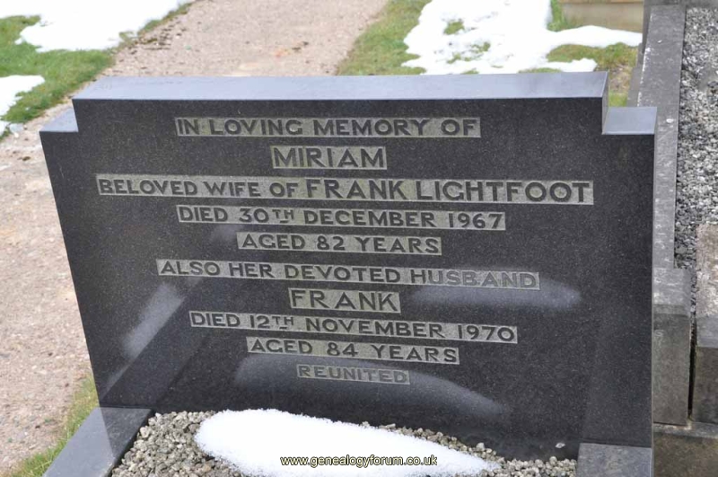 Lightfoot - Frank, Miriam