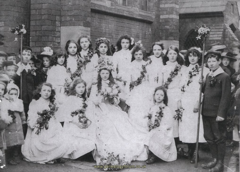 Cradley Weslyan - May Day C1900