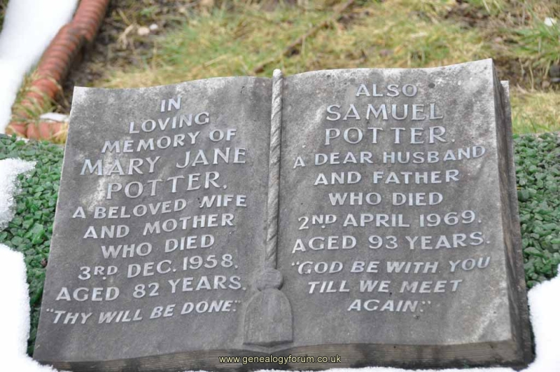 Potter - Samuel, Mary Jane