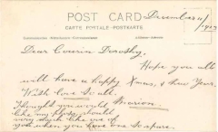 a5 - To cousin Dorothy from Marion (Hodgetts)