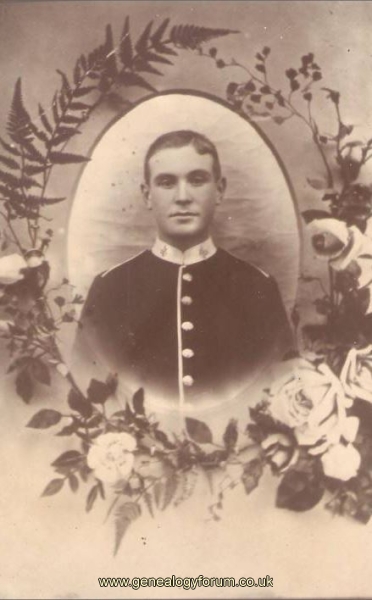 Frank Andrews born 1889 Causeway Green, Oldbury, Worcs