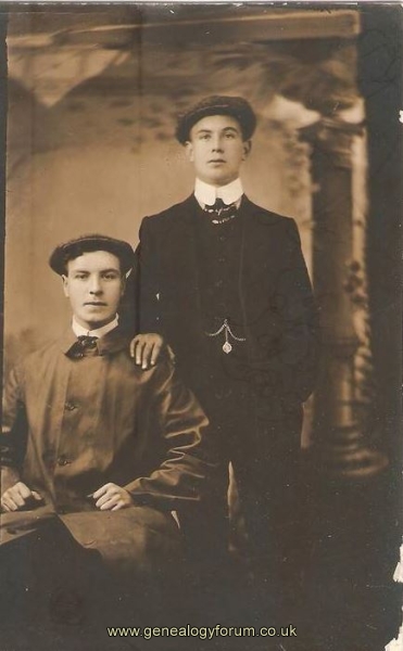 Frank & Arthur Andrews abt 1911
