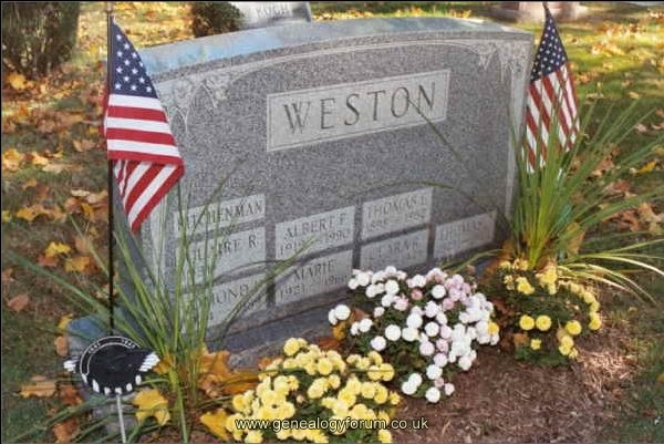 Weston Family Grave - Philadelphia,Pennsylvania.USA