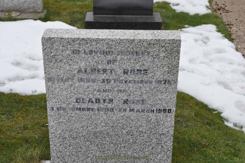 Rose - Albert, Gladys