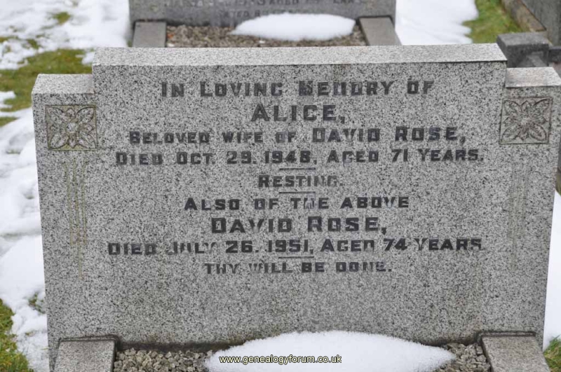 Rose - David, Alice