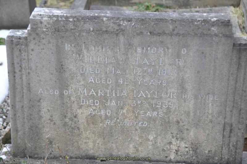 Taylor - William, Martha