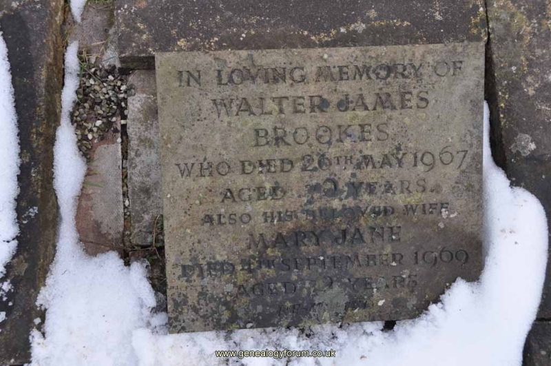 Brookes - Walter James, Mary Jane