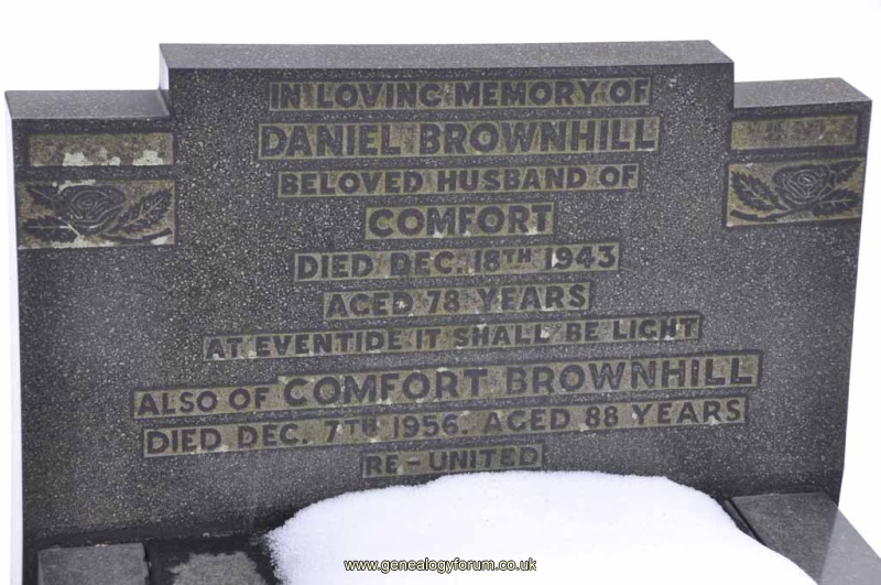 Brownhill - Daniel, Comfort