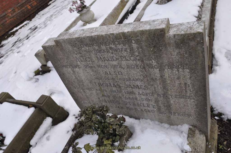 Elcock - Thomas James, Alice Maud & son James Stanley