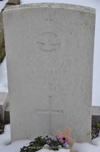 Flying Officer - J R Teece (navigator) KIA