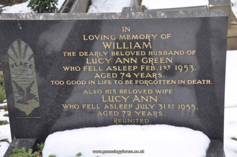 Green - William, Lucy Ann