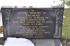 Harrington - Thomas, Ida