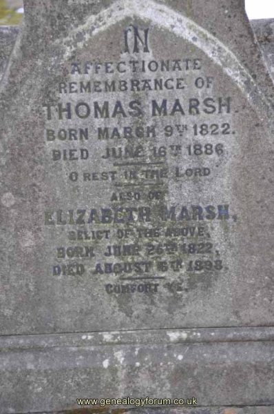 Marsh - Thomas, Elizabeth