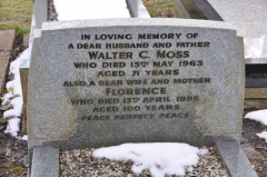 Moss - Walter C, Florence