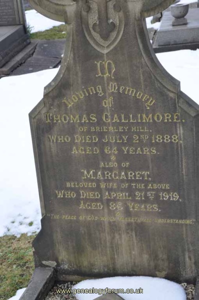 Gallimore - Thomas, Margaret