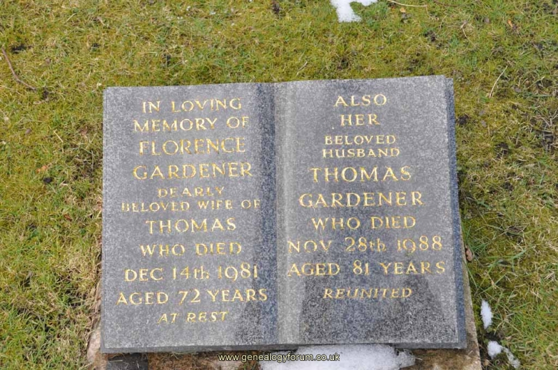 Gardener - Thomas, Florence