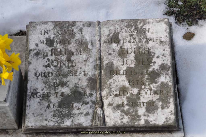 Jones - William, Edith