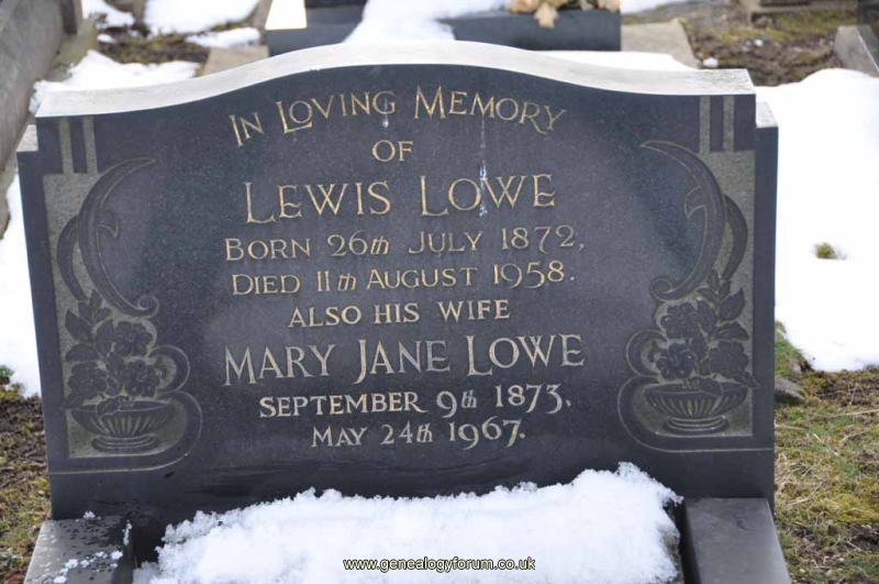 Lowe  - Lewis, Mary Jane