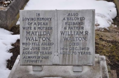 Walton - William R, Matilda