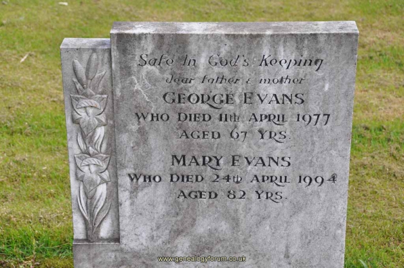 Evans - George, Mary