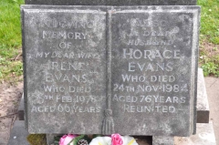 Evans - Horace, Irene