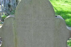 Evans - Joseph William (husband of Sarah)