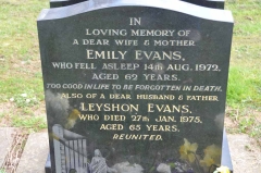 Evans - Leyshon, Emily