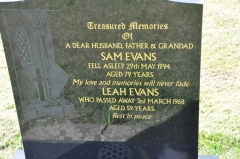 Evans - Sam, Leah
