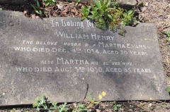 Evans - William, Martha 1