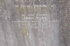 Warr - John