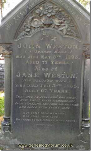 Weston - John and wife Jane