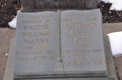 Marsh - Walter William, Florence Ethel (Gay)