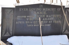 Maybury - Emmie (wife of John)