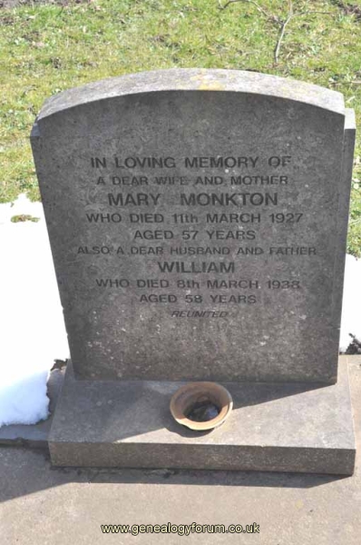 Monkton - William, Mary