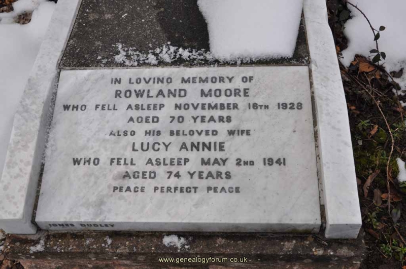 Moore - Rowland, Lucy Annie