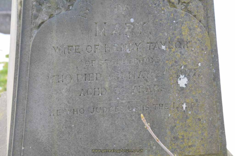 Taylor - Mary (wife of Henry)