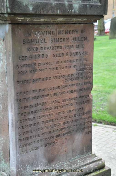 Allen 1 - Samuel Simeon, Mary Jane