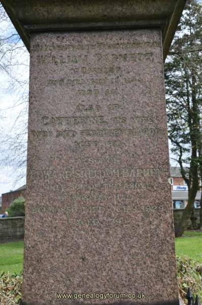 Barnett - William, Catherine & son Edward Sheldon
