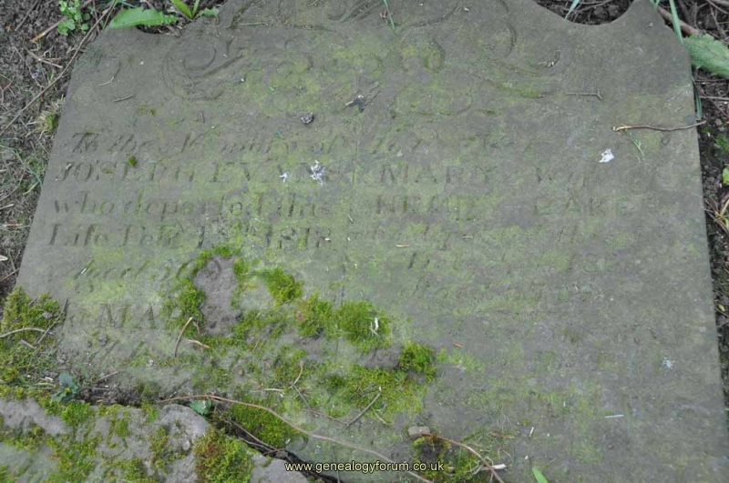 Evans 1 - Joseph, Mary & Mary (wife of Henry)
