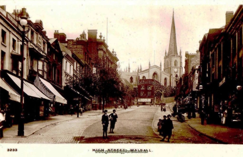 Walsall - High Street  C1900
